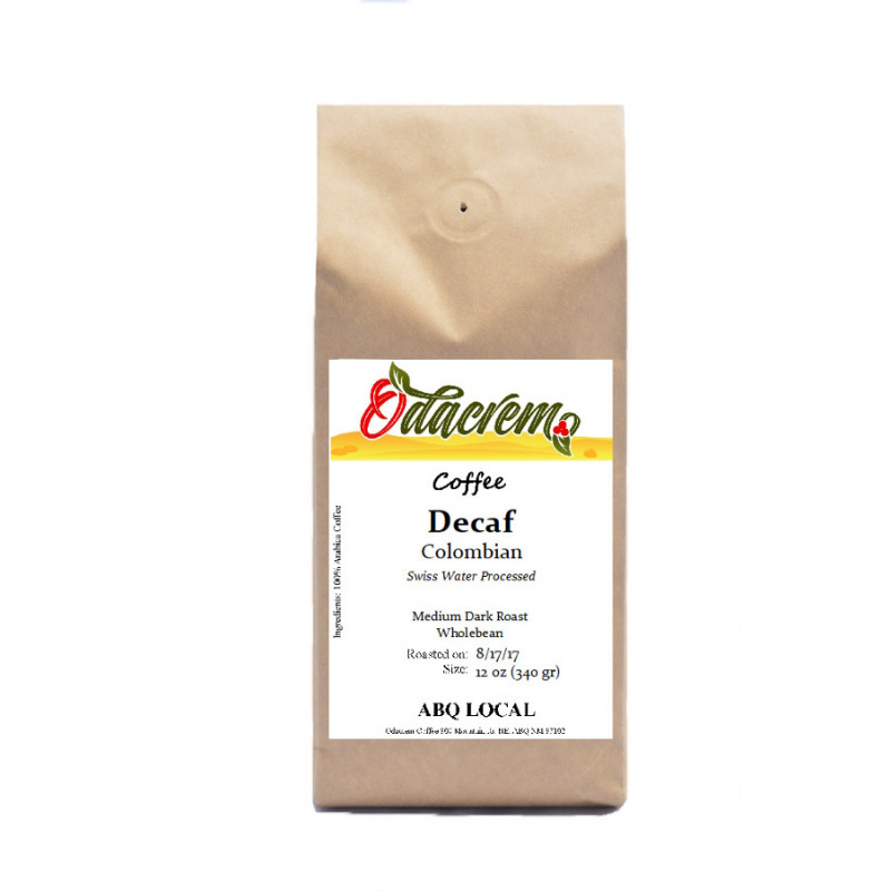 DECAF WATER PROCESSED